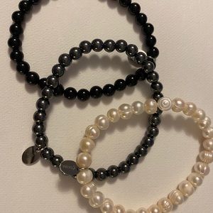 Tocara stretch bracelets